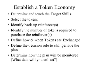token economy psychology definition
